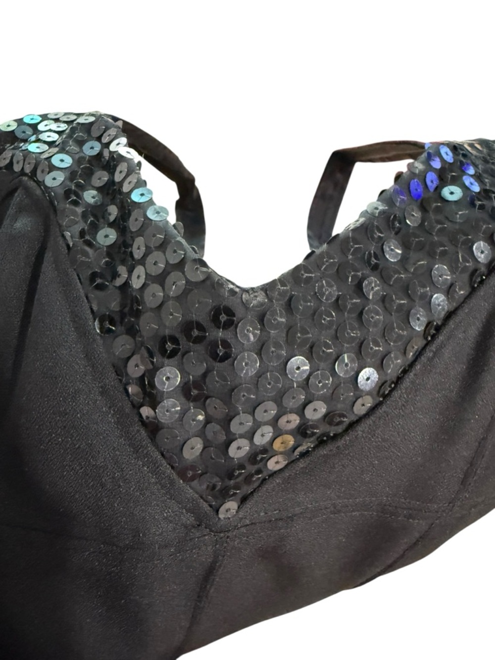 Nili Richards Vintage Women’s Lantern-Sleeve Evening Set black Size 4 - Picture 5 of 13